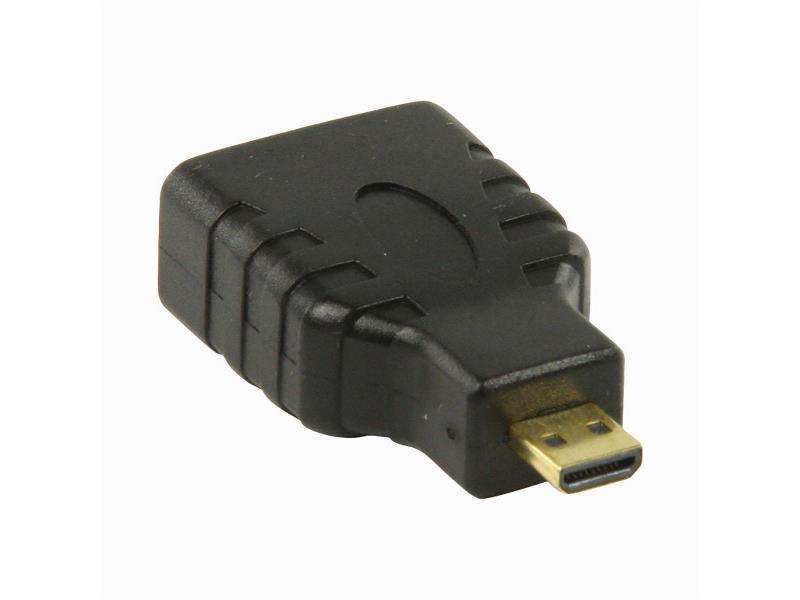 Nedis CVGP34907BK HDMIT-Adapter | HDMIT-microconnector - HDMIT Female | Zwart