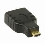 Nedis CVGP34907BK HDMIT-Adapter | HDMIT-microconnector - HDMIT Female | Zwart