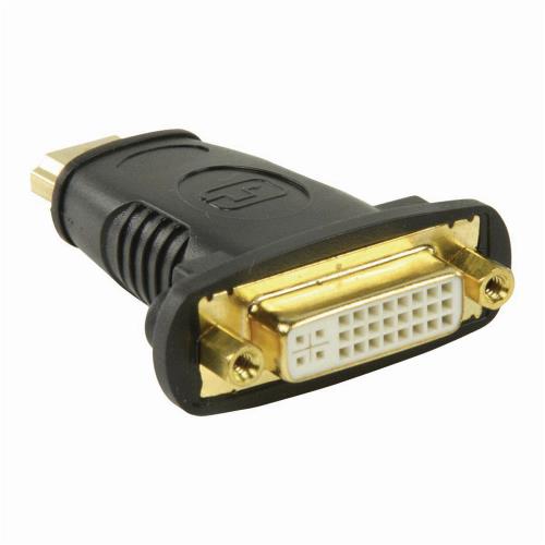 Nedis CVGP34910BK HDMIT- DVI-Adapter | HDMIT-Connector - DVI-D 24+1-Pins Female | Zwart