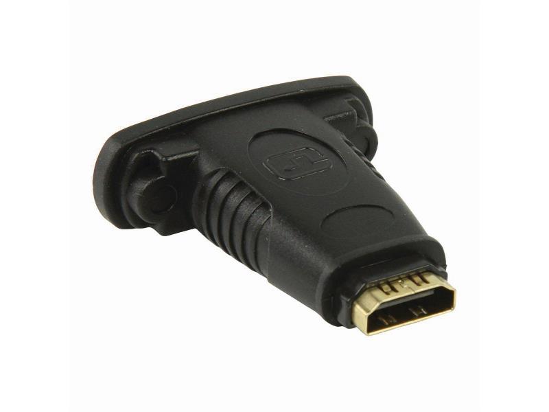 Nedis CVGP34911BK HDMIT- DVI-Adapter | HDMIT Female - DVI-D 24+1-Pins Female | Zwart