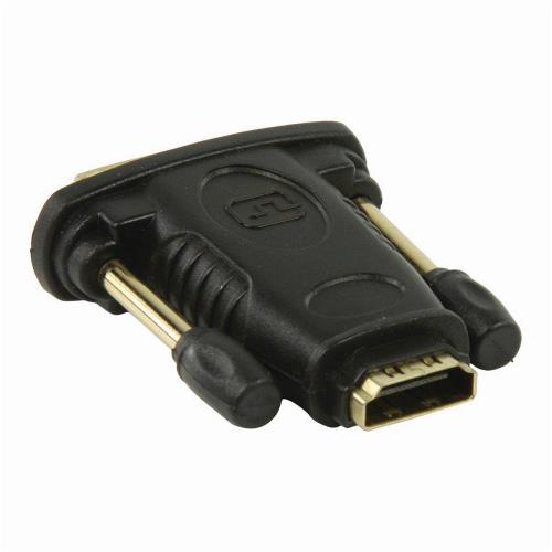 Nedis CVGP34912BK HDMIT- DVI-Adapter | DVI-D 24+1-Pins Male - HDMIT Female | Zwart