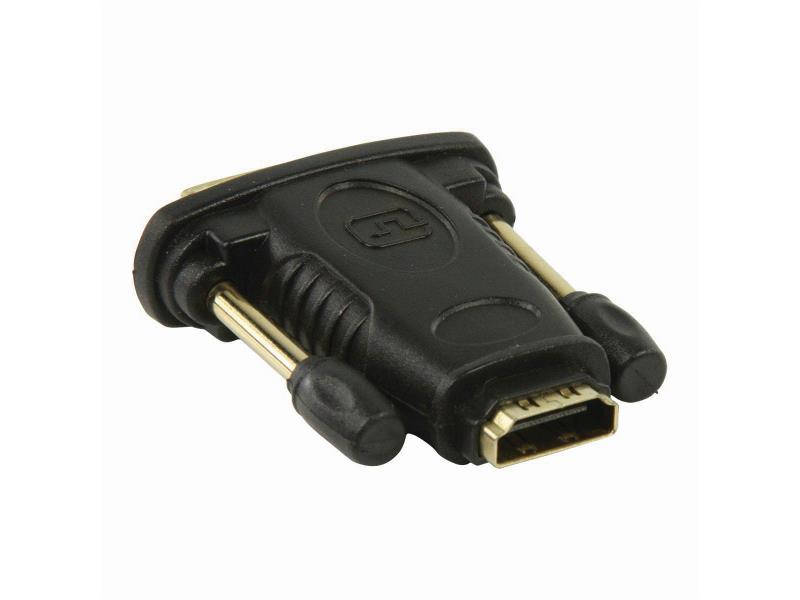 Nedis CVGP34912BK HDMIT- DVI-Adapter | DVI-D 24+1-Pins Male - HDMIT Female | Zwart