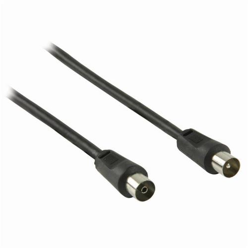 Nedis CSGP40000BK15 Coaxkabel 90 dB | IEC (Coax) Male - IEC (Coax) Female | 1,5 m | Zwart