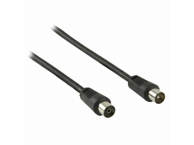 Nedis CSGP40000BK30 Coaxkabel 90 dB | IEC (Coax) Male - IEC (Coax) Female | 3,0 m | Zwart