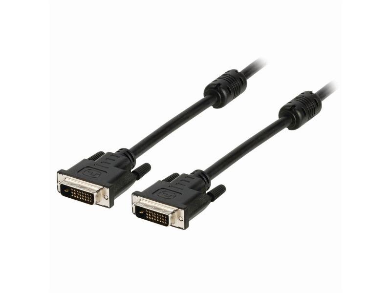 Nedis CCGB32000BK20 DVI-Kabel | DVI-D 24+1-Pins Male - DVI-D 24+1-Pins Male | 2,0 m | Zwart
