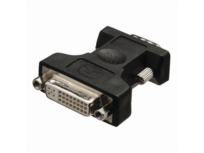 Nedis CCGB32901BK VGA - DVI-Adapter | VGA Male - DVI-I 24+5-Pins Female | Zwart