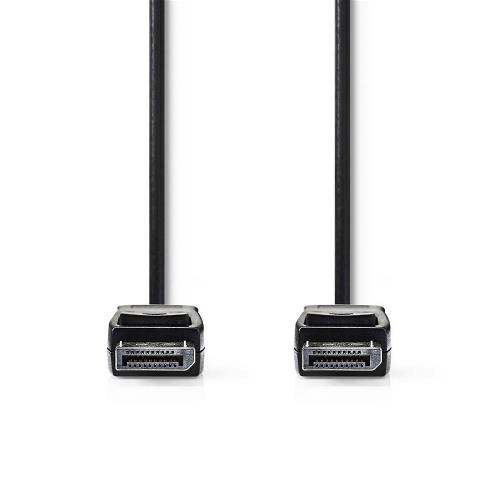 Nedis CCGB37010BK20 DisplayPort 1.2-Kabel | DisplayPort Male - DisplayPort Male | 2,0 m | Zwart