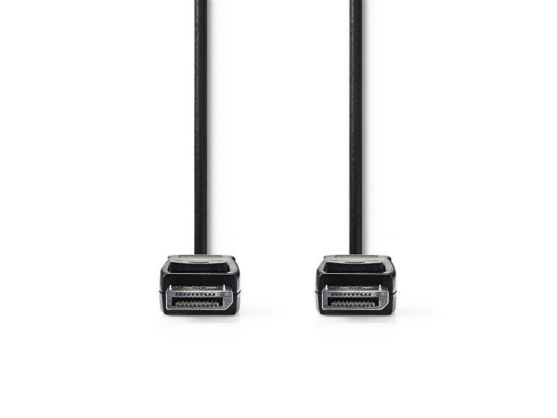 Nedis CCGB37010BK30 DisplayPort 1.2-Kabel | DisplayPort Male - DisplayPort Male | 3,0 m | Zwart