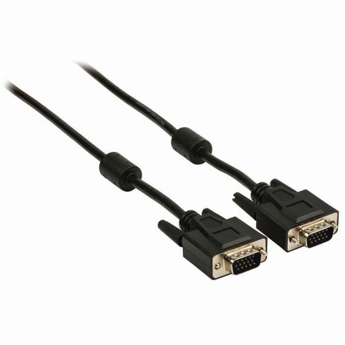 Nedis CCGB59000BK100 VGA-Kabel | VGA Male - VGA Male | 10 m | Zwart