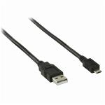 Nedis CCGB60500BK30 USB 2.0-Kabel | A Male - Micro-B Male | 3,0 m | Zwart