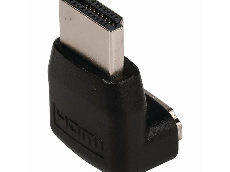 Nedis CVGB34901BK HDMIT-Connector 90° Haaks | HDMIT-Connector - HDMIT Female | Zwart