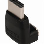 Nedis CVGB34901BK HDMIT-Connector 90° Haaks | HDMIT-Connector - HDMIT Female | Zwart