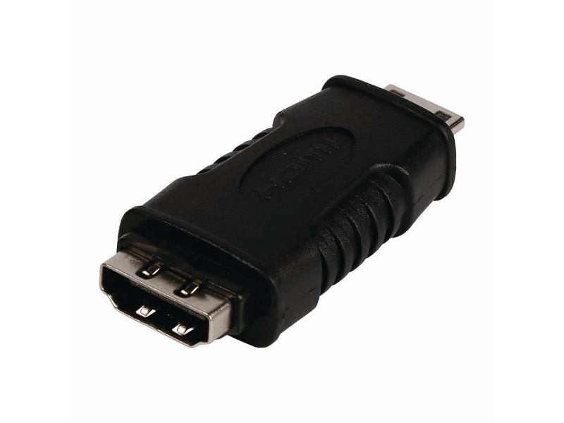 Nedis CVGB34906BK HDMIT-Adapter | HDMIT-miniconnector - HDMIT Female | Zwart