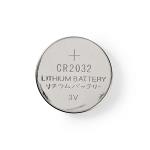 Nedis BALCR20325BL Lithium knoopcel-batterij CR2032 | 3 V | 5 stuks | Blister