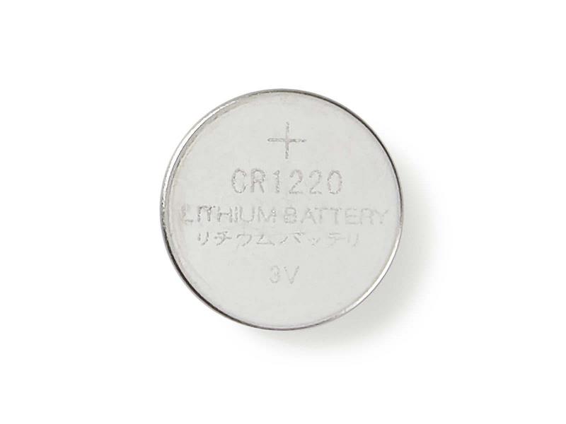 Nedis BALCR12205BL Lithium knoopcel-batterij CR1220 | 3 V | 5 stuks | Blister