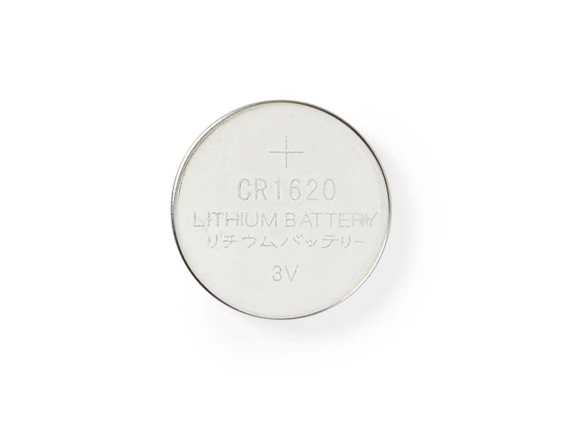 Nedis BALCR16205BL Lithium knoopcel-batterij CR1620 | 3 V | 5 stuks | Blister