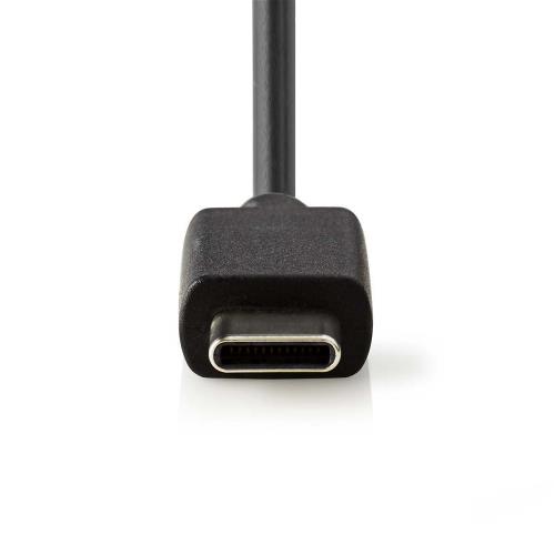 Nedis CCHAC300ABK Auto-oplader | 3,0 A | Vaste kabel | USB-CT | Zwart