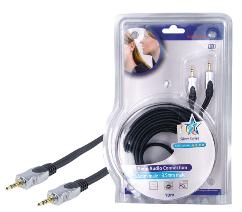HQ HQSS2404/10 Hoge kwaliteit audio kabel 10,0 m