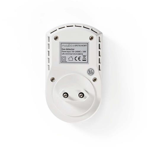Nedis DTCTG10CWT Gasdetector | EN50194 | LPG/aardgas/steenkool