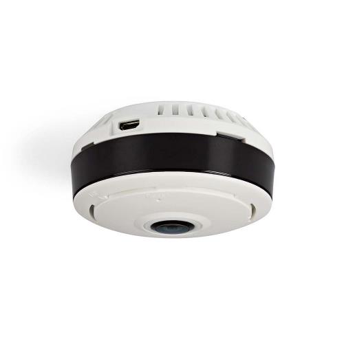 Nedis IPCMP20CWT IP-beveiligingscamera | 1280x960 | Panorama | Wit / zwart