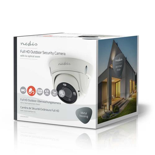 Nedis AHDCDW20WT CCTV-beveiligingscamera | Dome | Full HD | Voor gebruik met analoge HD-DVR