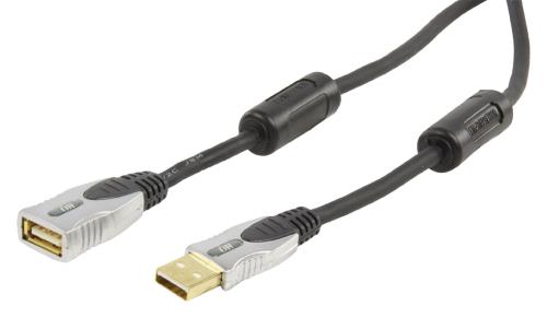 HQ HQSS6143/1.8 Hoge kwaliteit USB 2.0 aansluitkabel 1,80 m