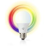Nedis WIFILC10WTE27 Wi-Fi smart LED-lamp | Full-Color en warm-wit | E27