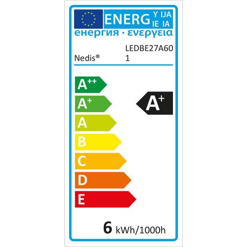 Nedis LEDBE27A601 LED-Lamp E27 | A60 | 5,7 W | 470 lm