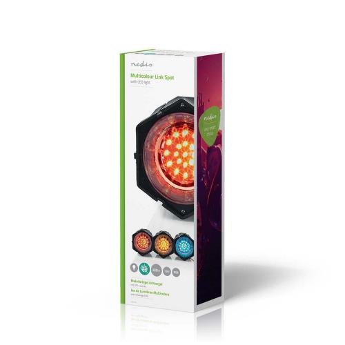 Nedis FUDI211BK3 Discolamp met Spots | Multicolour | met 63 LEDs
