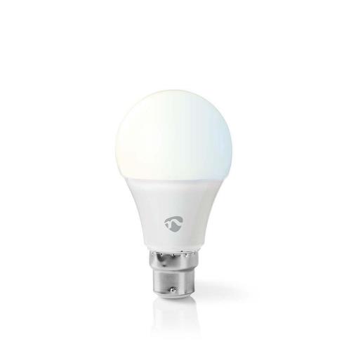 Nedis WIFILW10WTB22 Wi-Fi Slimme LED-Lamp | Warm- tot Koud-Wit | B22