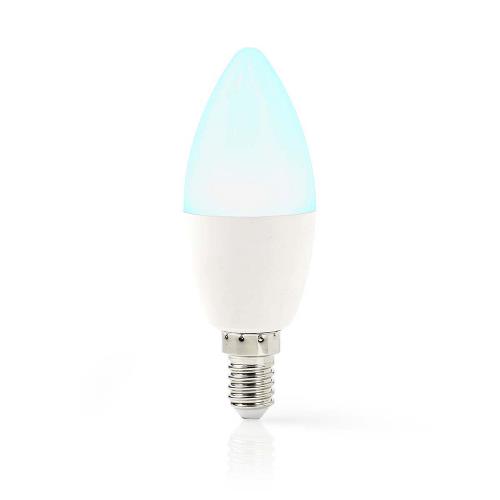Nedis WIFILW10WTE14 Wi-Fi Slimme LED-Lamp | Warm- tot Koud-Wit | E14