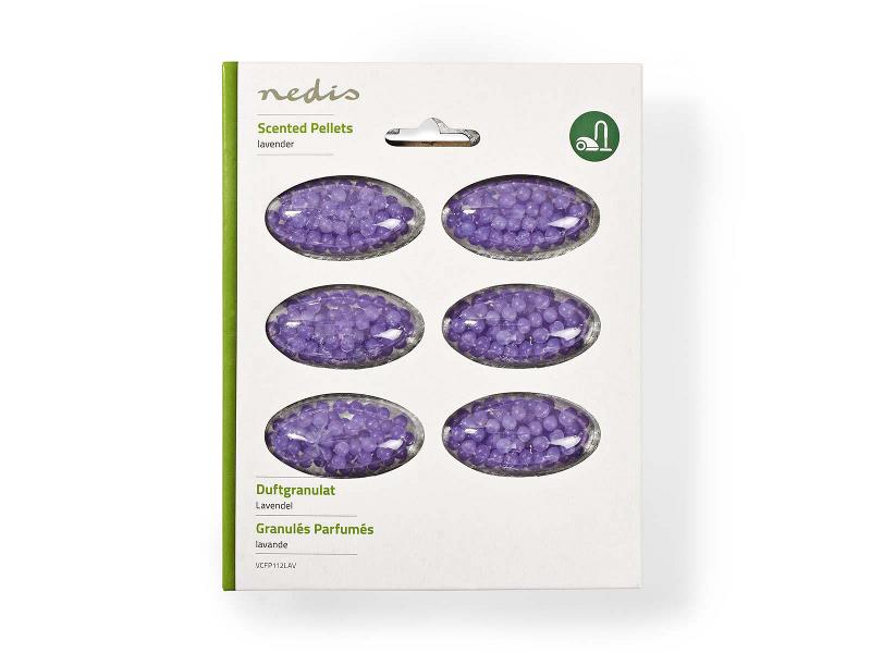 Nedis VCFP112LAV Geurparels voor Stofzuiger | Lavendel | 6 Stuks
