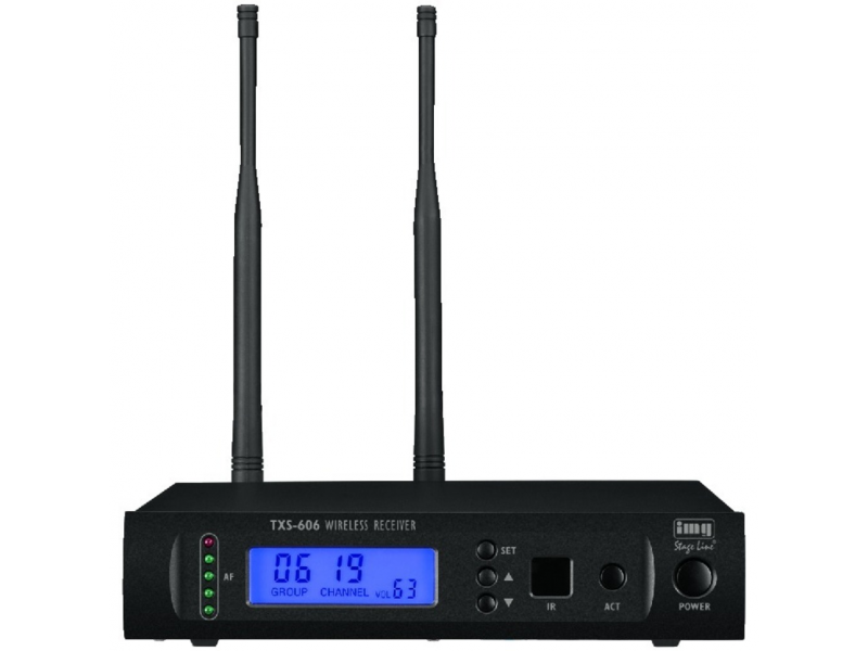 IMG Stage Line TXS-606 2-kanaals microfoon ontvanger