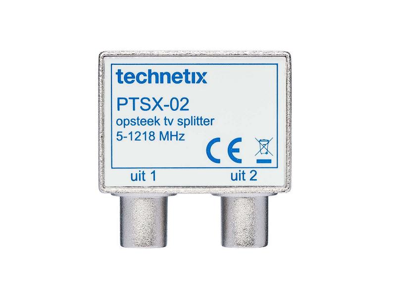 Technetix 19012111 CATV-Splitter - 2 Uitgangen