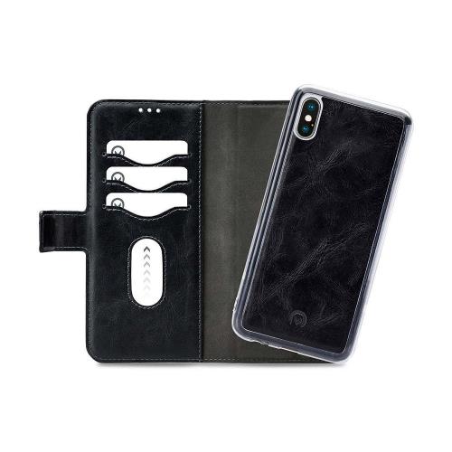 Mobilize 24443 Smartphone Premium 2 in 1 Gelly Wallet Case Apple iPhone XS Max Zwart