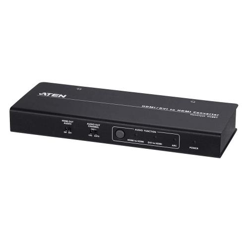 Aten VC881-AT-G HDMI-Converter 1x HDMI / 1x DVI-I / 1x 3.5mm - 1x HDMI / 2x RCA / 1x Coax Audio / 1x Optische S/PDIF