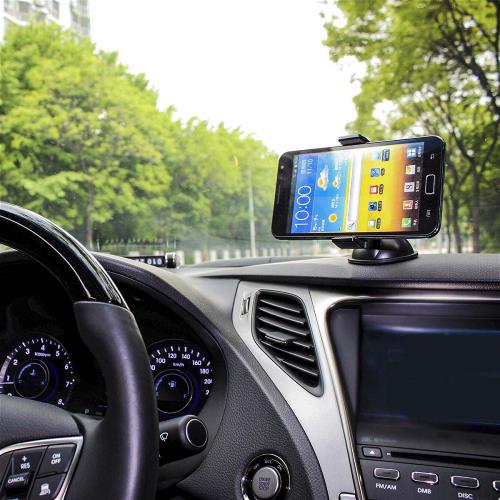 Nedis SCMT500BK Universele Smartphonehouder voor in de Auto | Raam/dashboard | Zwart