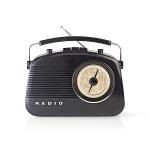 Nedis RDFM5000BK FM-radio | 4,5 W | Draaggreep | | Zwart