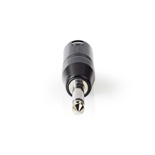 Nedis COTP15942BK XLR-Adapter Mono | XLR 3-pins male - 6,35 mm male | Zwart
