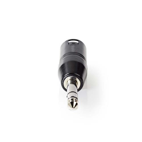 Nedis COTP15943BK XLR-Adapter Stereo | XLR 3-pins male - 6,35 mm male | Zwart