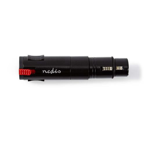 Nedis COTP15945BK XLR-Adapter Stereo | XLR 3-pins male - 6,3 mm female | Zwart
