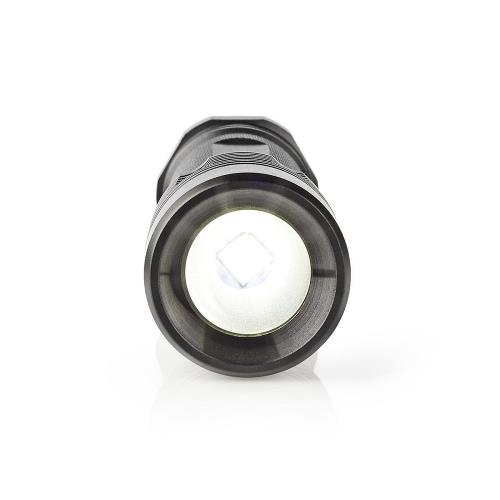 Nedis LTRH3WBK LED-Zaklamp | 3 W | 180 lm | IPX7 | Zwart