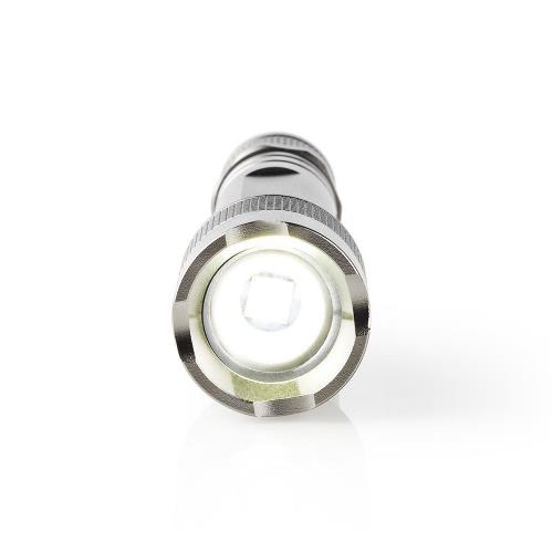 Nedis LTRH3WGY LED-Zaklamp | 3 W | 150 lm | IPX5 | Grijs