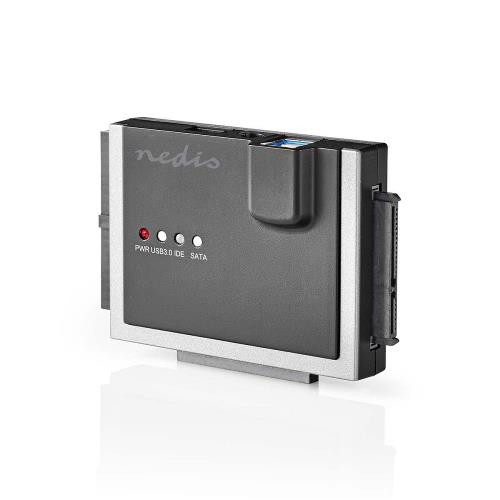 Nedis HDADIS100BK Hardeschijfadapter | USB 3.0 | 2,5 / 3,5" | IDE/SATA