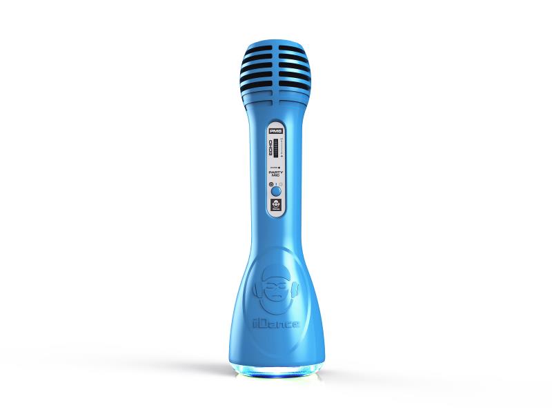 Idance speakers Party mic pm-6 blue Idance speakers party mic pm-6 blue (1)