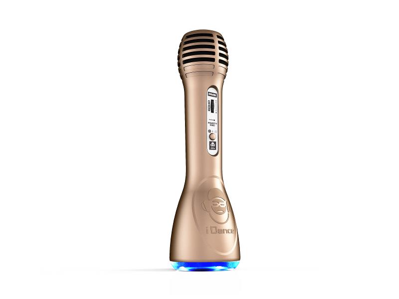 Idance speakers Party mic pm-6 gold Idance speakers party mic pm-6 gold (1)
