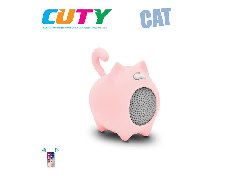 Idance speakers Cuty cat pink Idance speakers cuty cat pink (1)