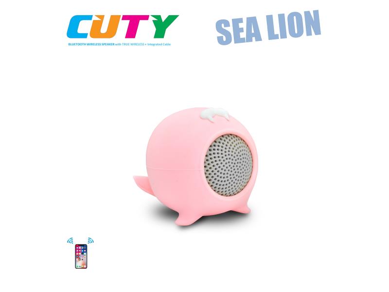 Idance speakers Cuty sealion pink Idance speakers cuty sealion pink (1)