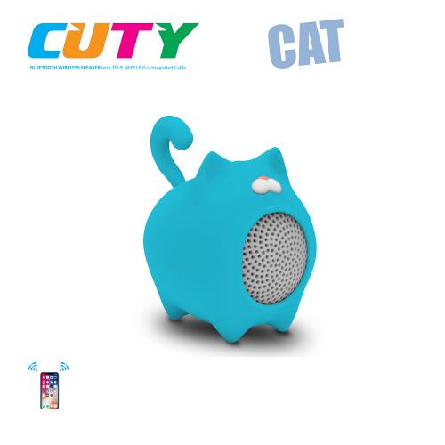 Idance speakers Cuty cat blue Idance speakers cuty cat blue (1)