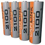 Camlink CL-CRAA21P4 Batterij NiMH AA/LR6 1.2 V 2100 mAh Ready-2-Go 4-blister